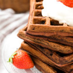 Chocolate Buttermilk Waffles