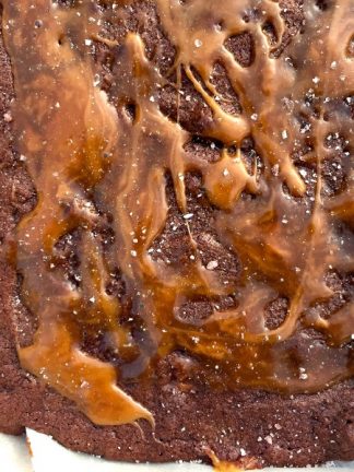 Salted Caramel Brownies - Reluctant Entertainer