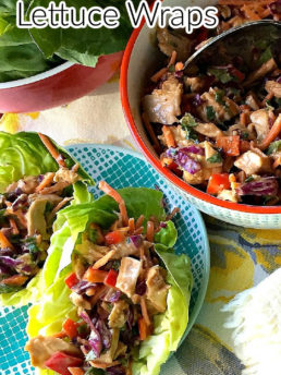 lettuce wraps with chicken