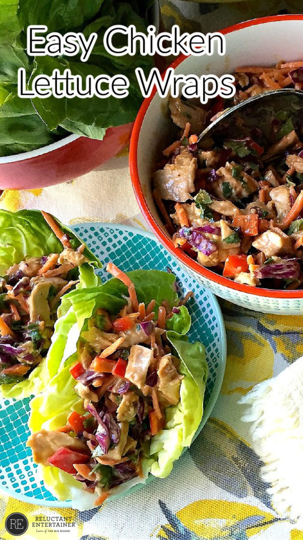 lettuce wraps with chicken