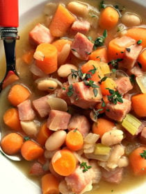 Great Nothern Beans Ham soup