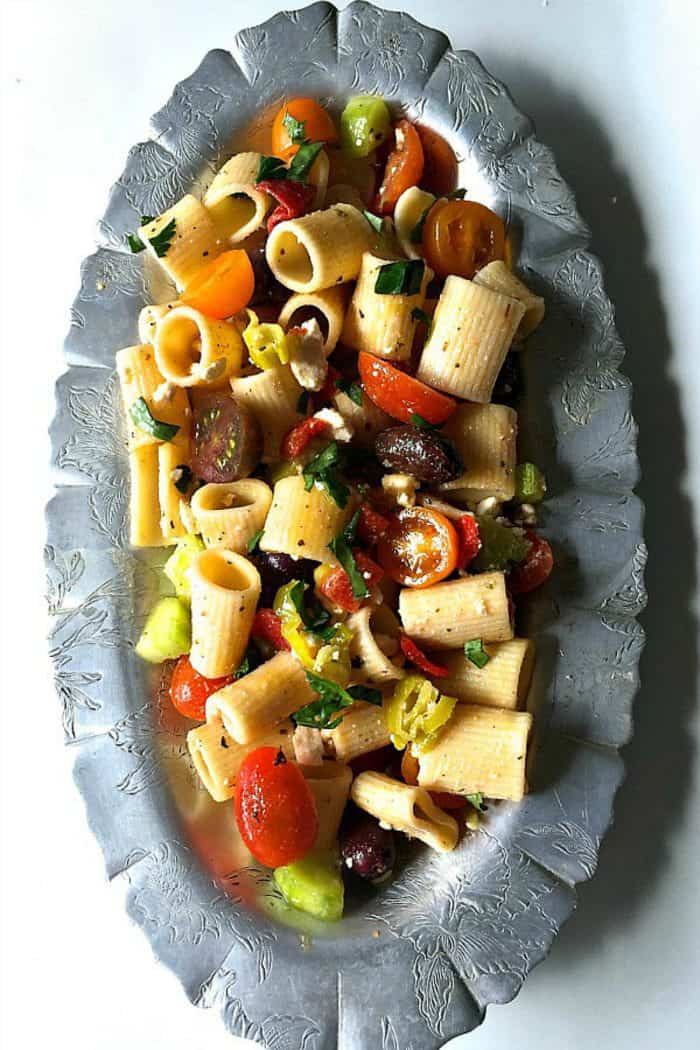 Fabulous Greek Pasta Salad