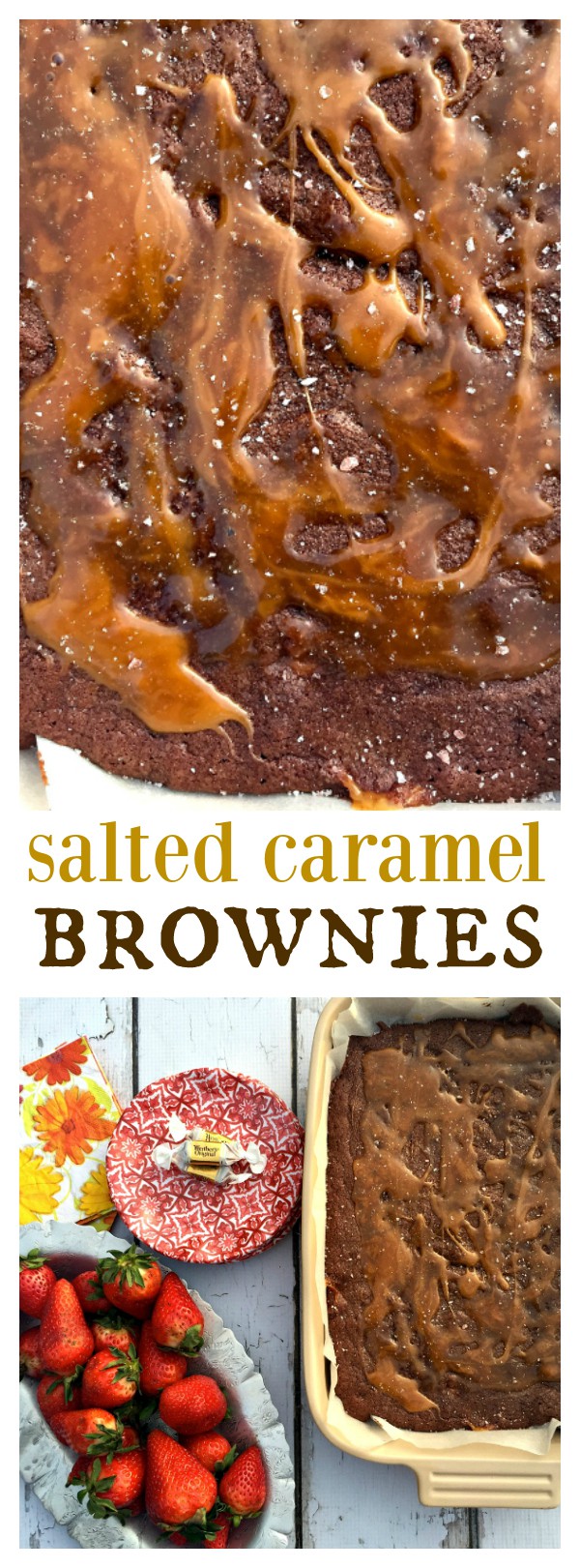 Salted Caramel Brownies