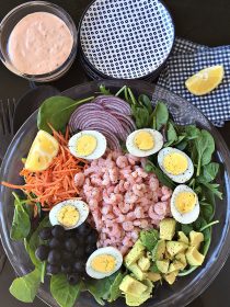 Classic Shrimp Salad with Thousand Island Dressing