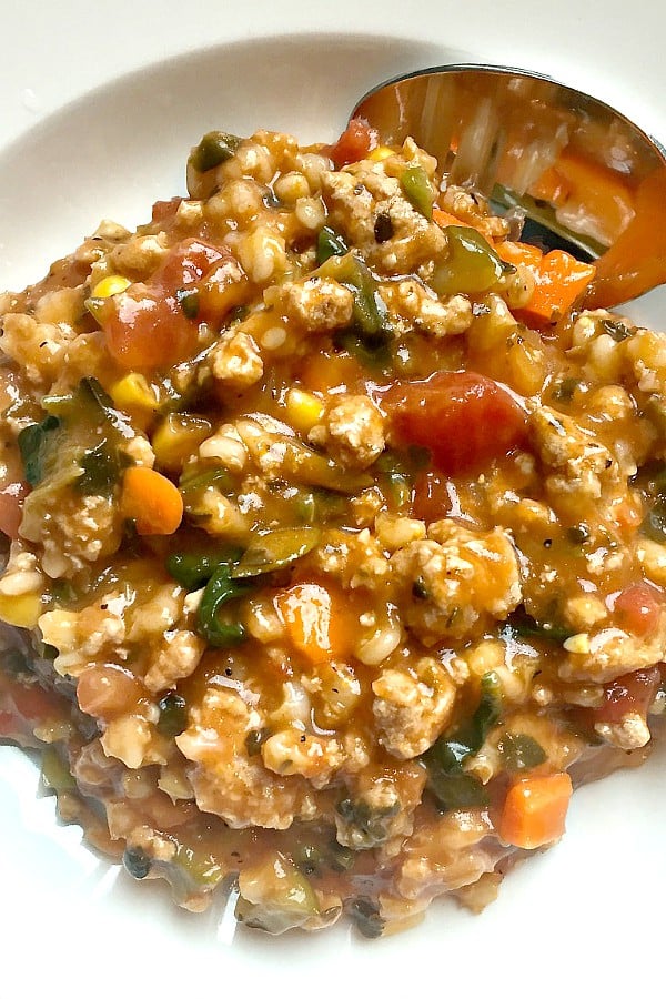 Turkey Vegetable Barley Soup