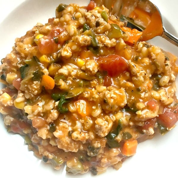 Turkey Vegetable Barley Soup