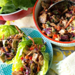 easy chicken lettuce wraps