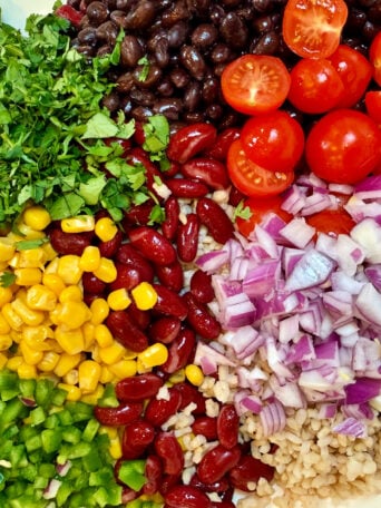 deconstructed Rice Salad
