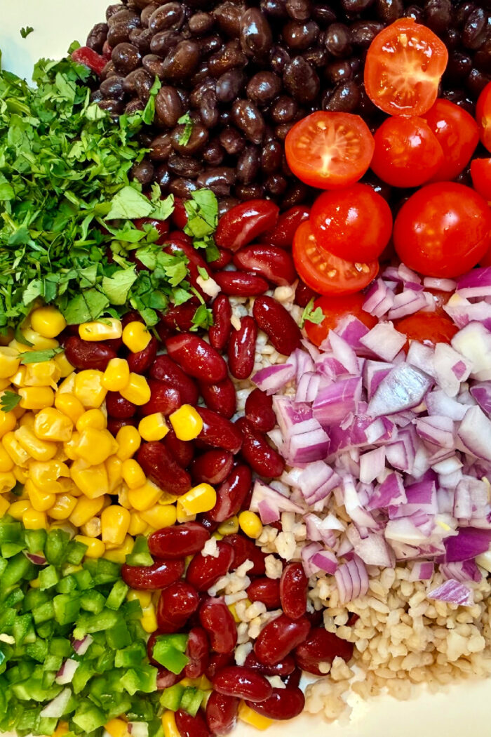 deconstructed Rice Salad