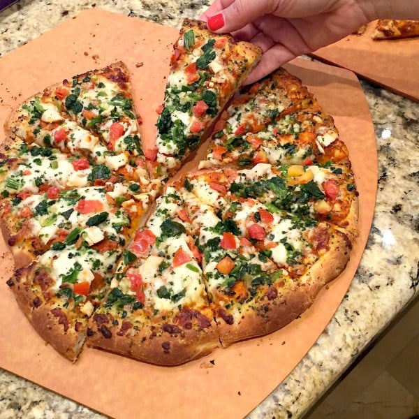 Roasted Pear Ricotta Pizza