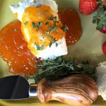 Goat Cheese Apricot Jam Appetizer