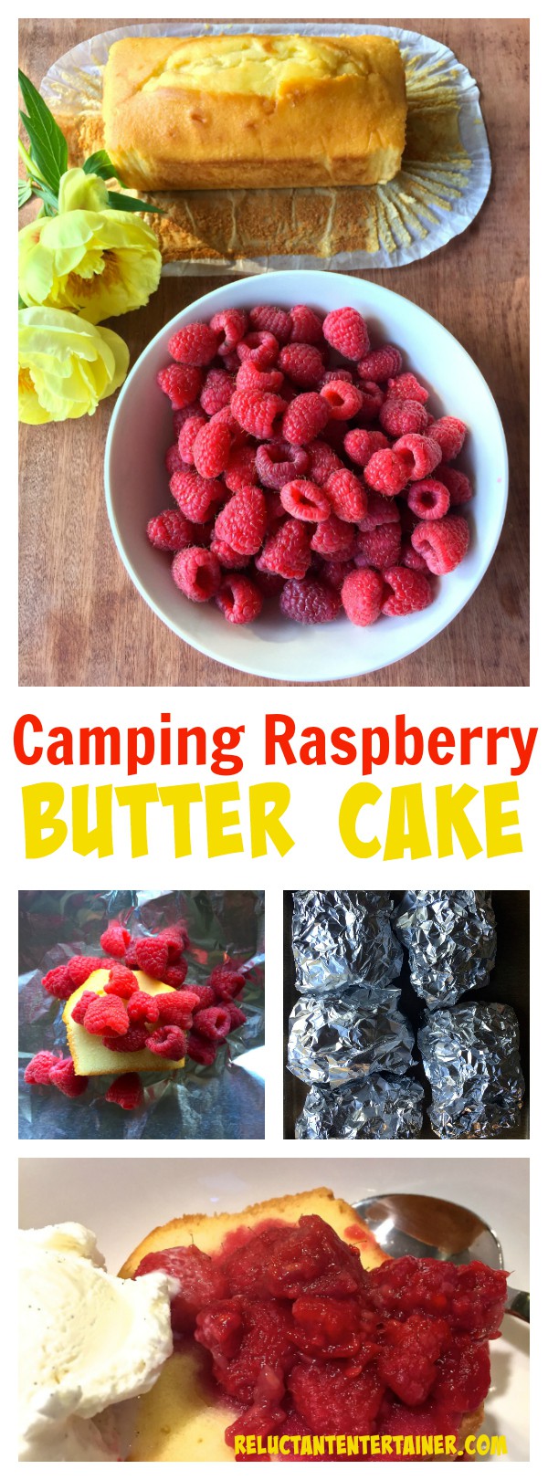 Camping Raspberry Butter Cake