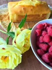 Camping Raspberry Butter Cake