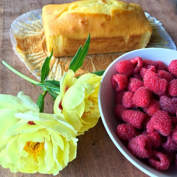 Camping Raspberry Butter Cake