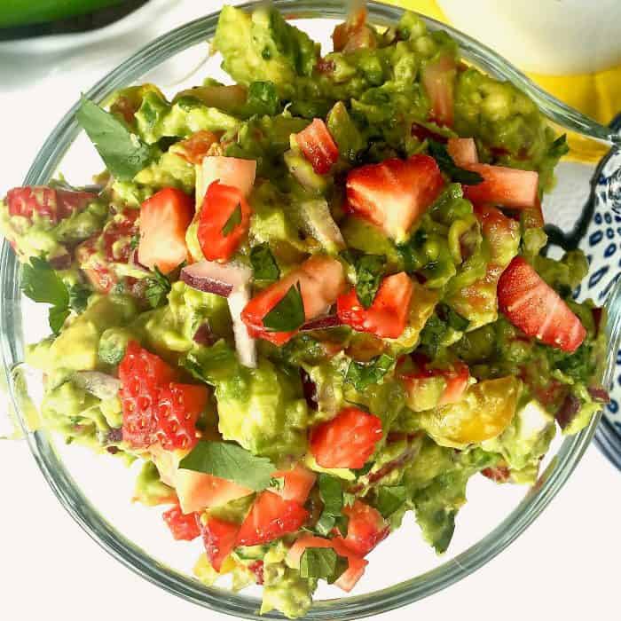 Best Strawberry Guacamole