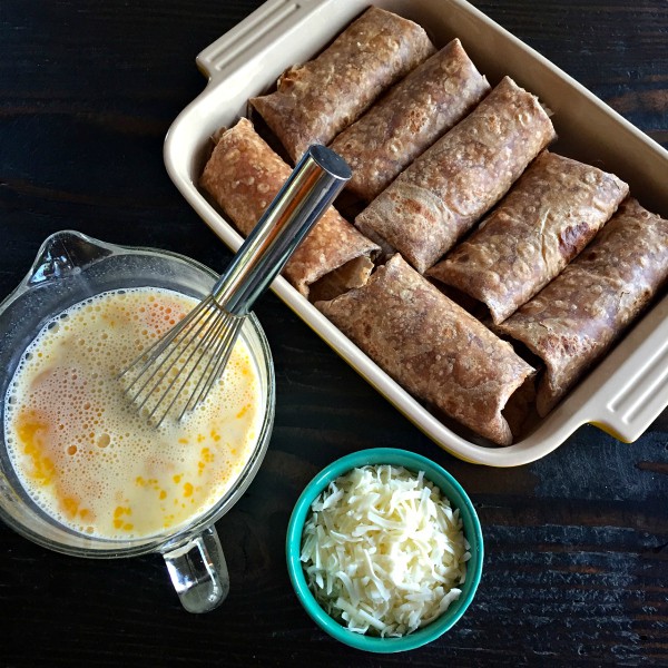 Overnight Breakfast Sausage Enchiladas Reluctant Entertainer