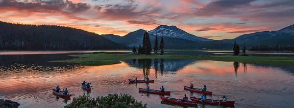 Moonlight & Starlight Canoe Tours - Wanderlust Tours, Bend, Oregon