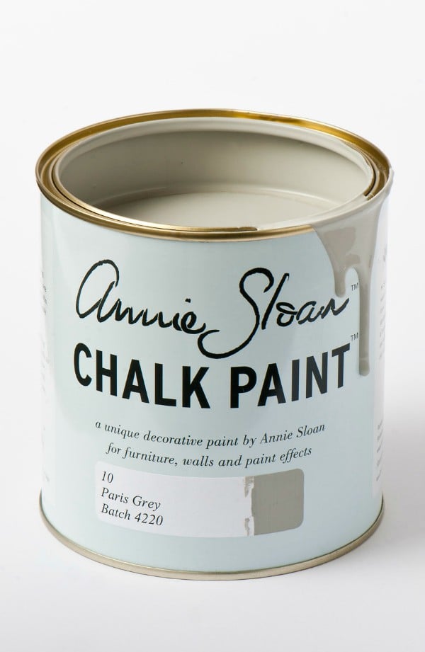 Annie Sloan Paris Grey Fireplace Makeover