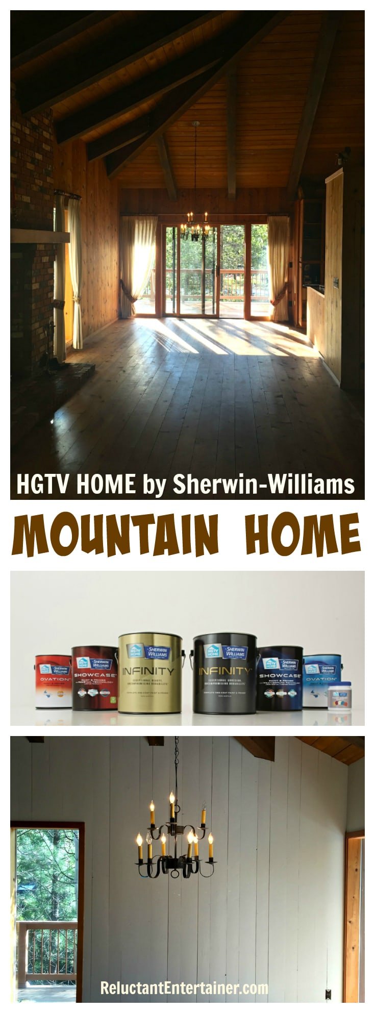 HGTV HOME by Sherwin-Williams Paint for #MountainHome