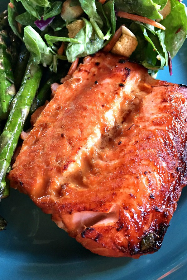 Broiled Teriyaki Salmon - Reluctant Entertainer