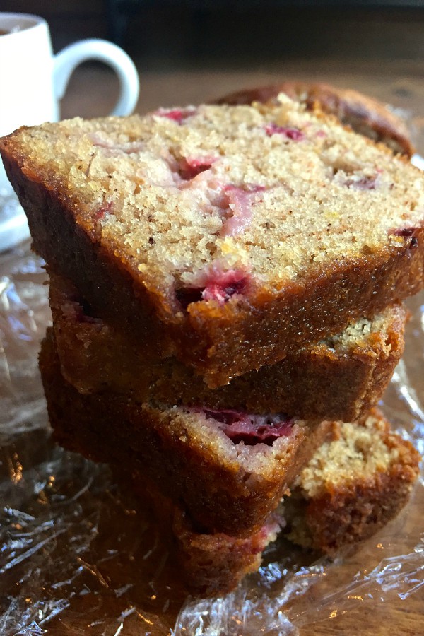 Strawberry Banana Bread - Reluctant Entertainer
