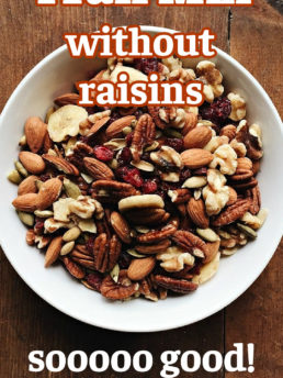 Trail Mix without Raisins recipe