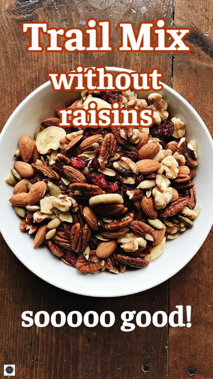 Trail Mix without Raisins recipe