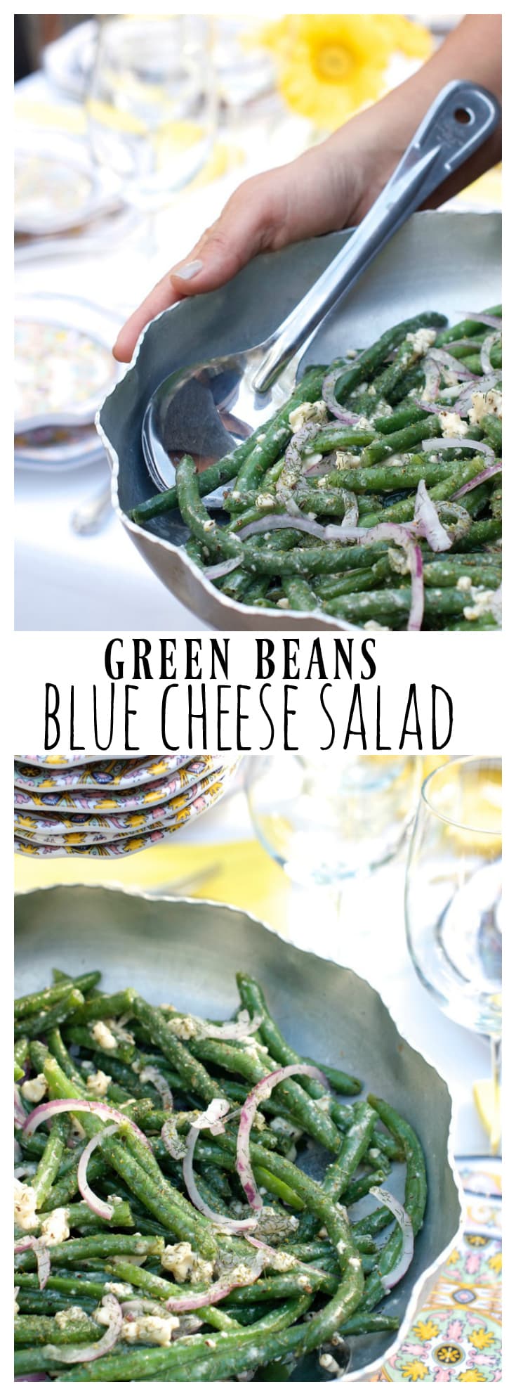 Green Beans Blue Cheese Salad