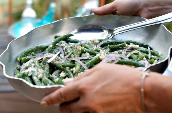 Green Beans Blue Cheese Salad