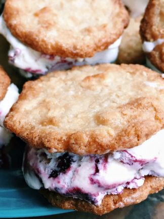 Marionberry Ice Cream Sandwiches