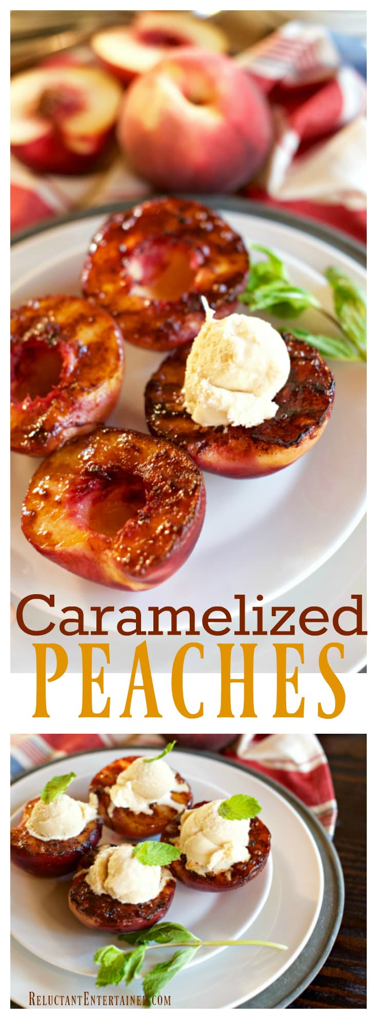 Caramelized Peaches Recipe