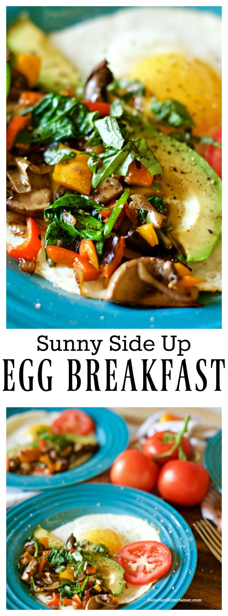 Sunny Side Up Egg Breakfast