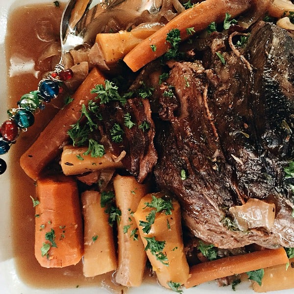 Crock Pot Rump Roast - Reluctant Entertainer