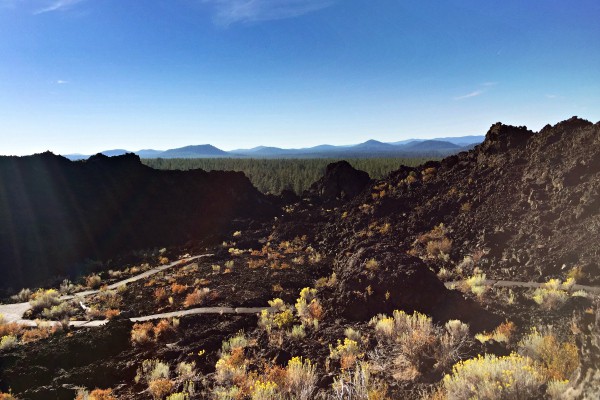 Hiking with siggi's yogurt breakfast