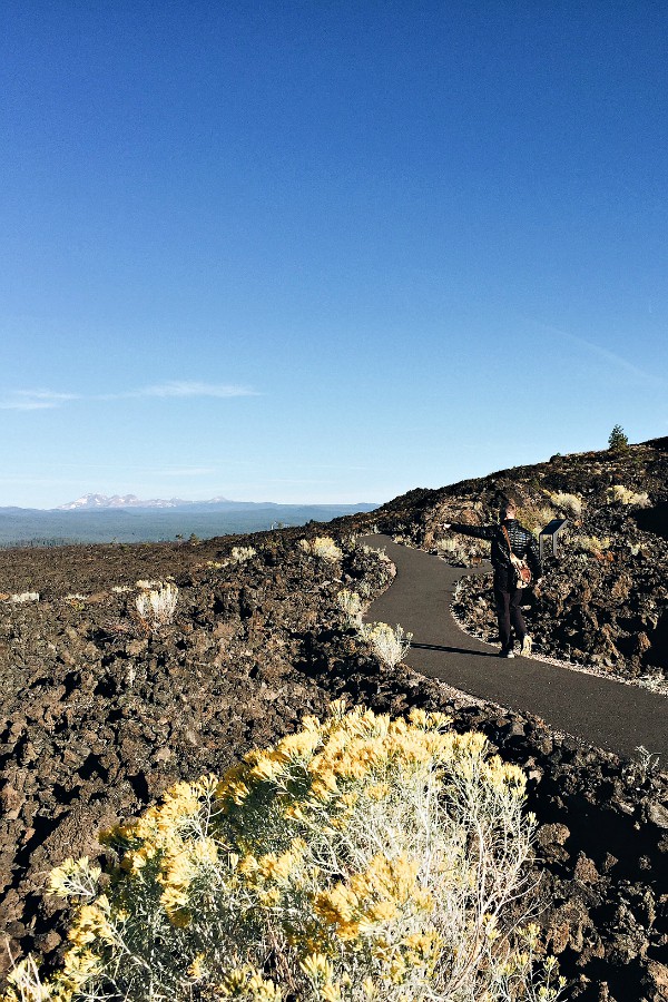 Hiking with siggi's yogurt breakfast