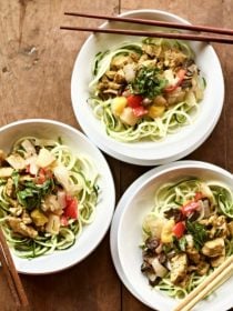 Zucchini Noodle Curry Recipe