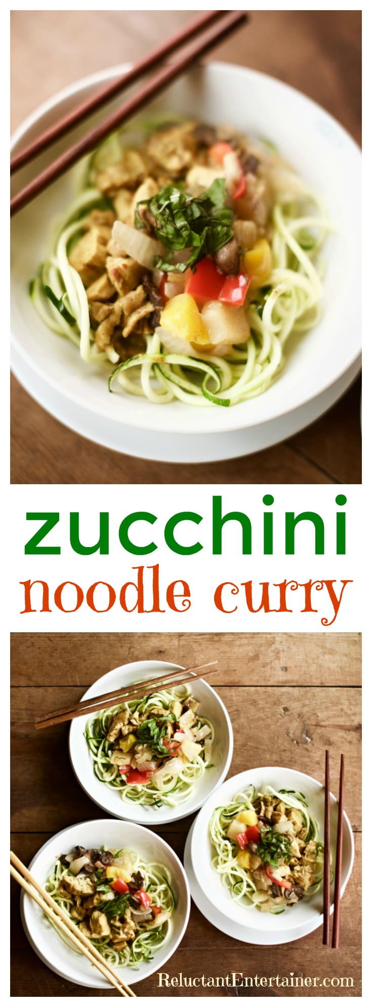 Zucchini Noodle Curry Recipe