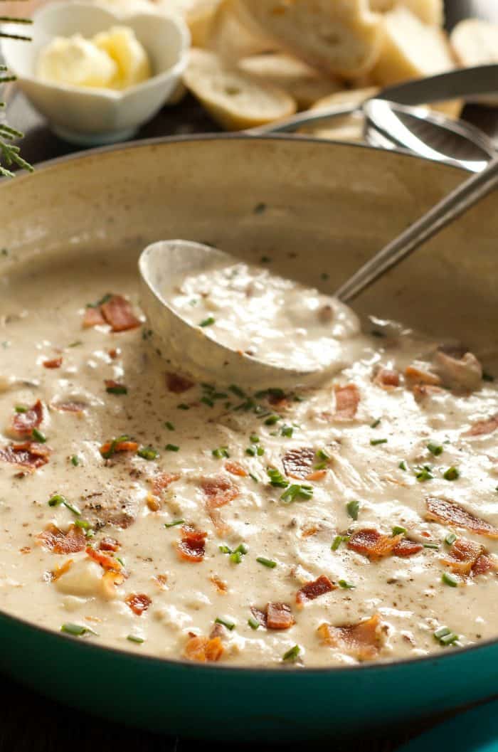 crab cooker clam chowder recipe