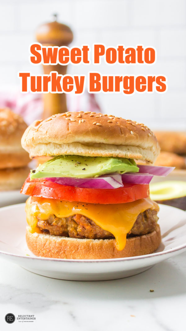 Sweet Potato Turkey Burger