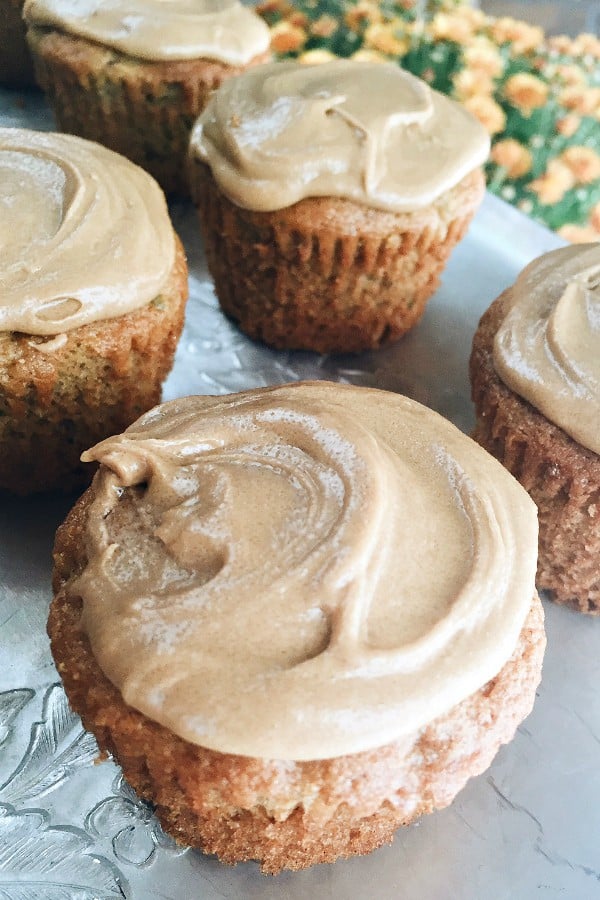 Zucchini Maple Cupcake Recipe - Reluctant Entertainer