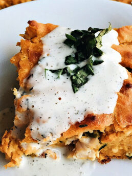 saucec on chicken pumpkin bake