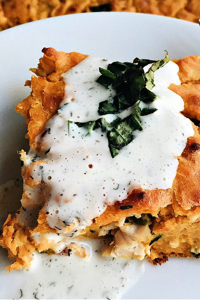 saucec on chicken pumpkin bake