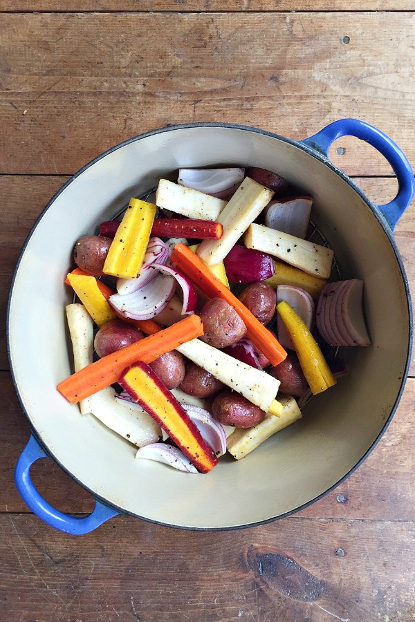 Roasted Chicken with Root Vegetables