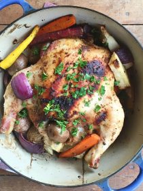 Roasted Chicken with Root Vegetables