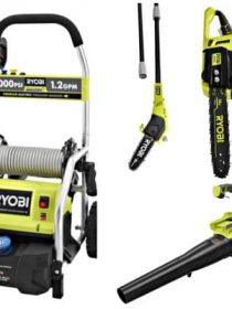 Mountain Home with RYOBI Outdoor Products at ReluctantEntertainer.com
