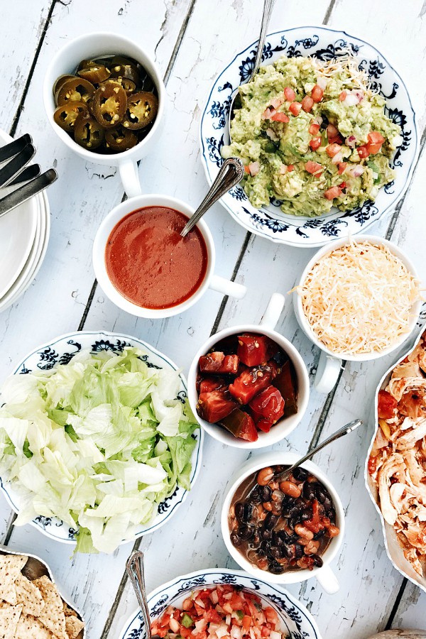 Chicken Rice Taco Bowls Recipe