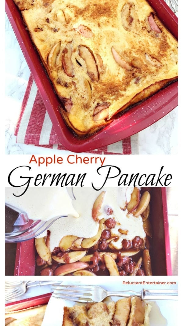 cherry apple pancake