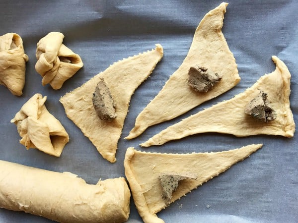 Duck Liver Mousse Crescents Recipe