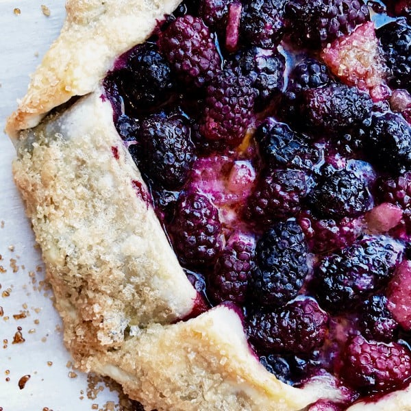 Oregon Marionberry Galette Recipe