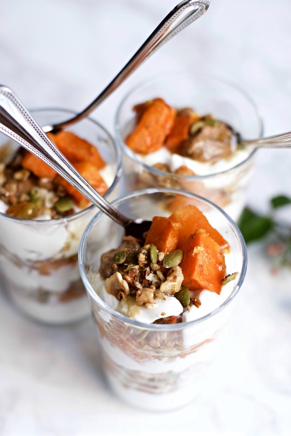 Butternut Squash Granola Parfaits